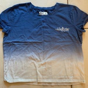 Blue Ombré HOLLISTER Short Sleeve Tee